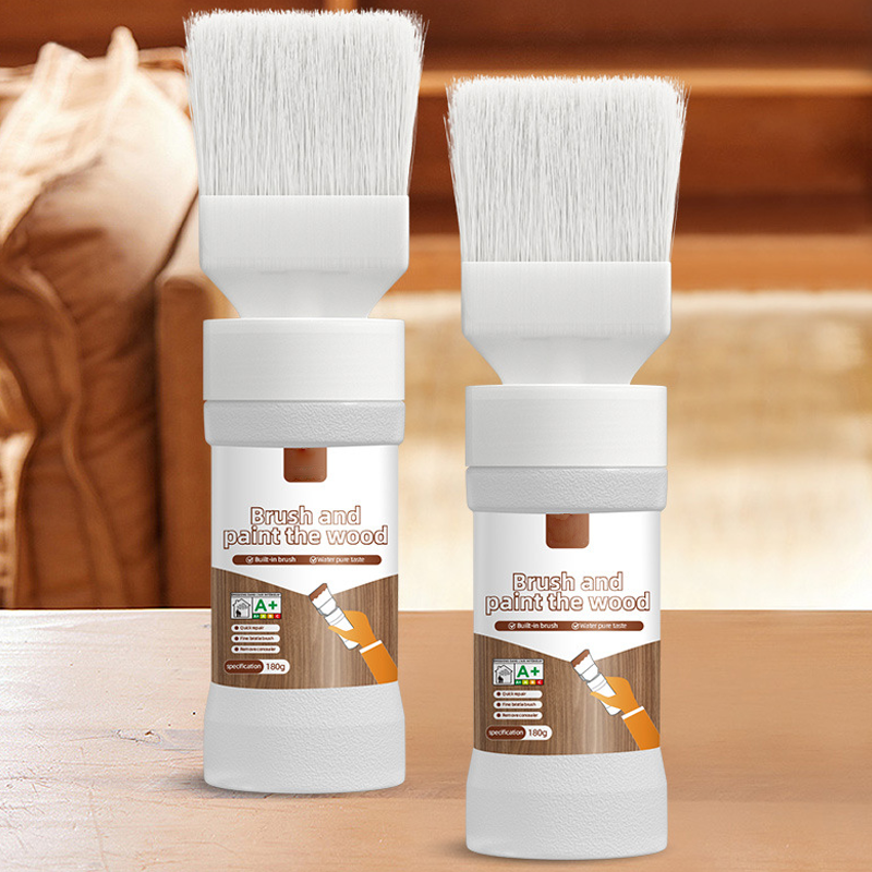 Gluschwein - 🖌️ 50% RABATT! 🔧 2-in-1 Holzrenovierungs-Pinsel – Repariert Kratzer, Deckt Abnutzung Ab & Ideal Für Möbel, Fußböden & Holzarbeiten 🪑