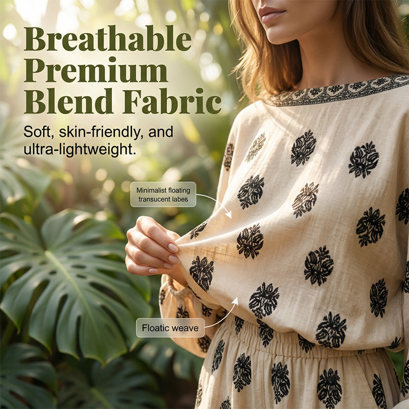 Gluschwein - 🌿Neues Produkt Tange Bot💥 Boho-Jumpsuit mit schulterfreiem Schnitt und Print