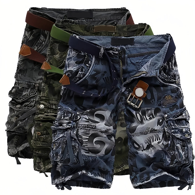 ⏰ 50% Rabatt | Herren-Cargoshorts 💪 Robust · Viele Taschen · Arbeit & Freizeit