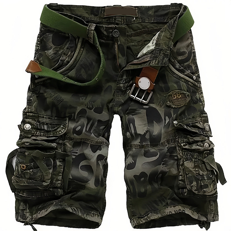 ⏰ 50% Rabatt | Herren-Cargoshorts 💪 Robust · Viele Taschen · Arbeit & Freizeit