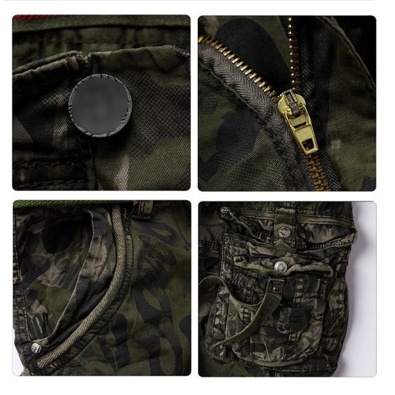 ⏰ 50% Rabatt | Herren-Cargoshorts 💪 Robust · Viele Taschen · Arbeit & Freizeit