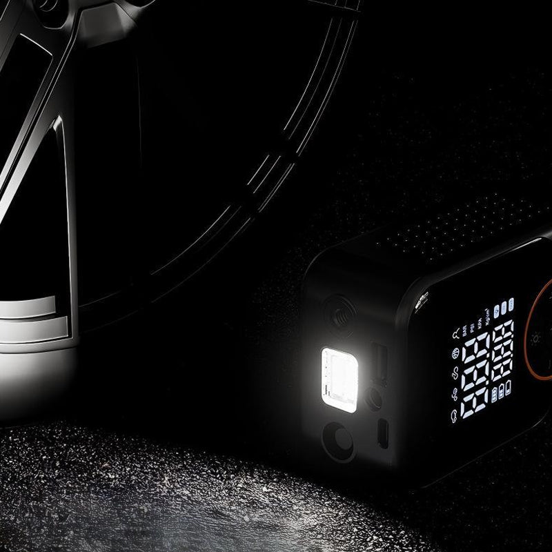 Gluschwein - ⚡ 50 % Rabatt – Kabelloser Hochdruck-Reifenfüller – Dual-Display, automatische Abschaltung & tragbar – für Auto, Motorrad, Fahrrad & Bälle 🚗