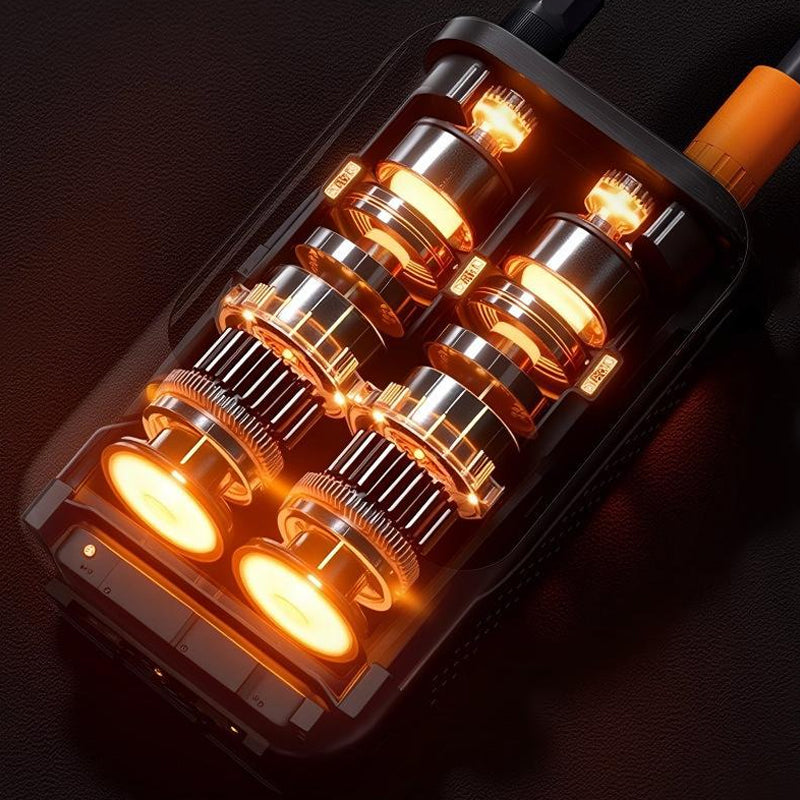 Gluschwein - ⚡ 50 % Rabatt – Kabelloser Hochdruck-Reifenfüller – Dual-Display, automatische Abschaltung & tragbar – für Auto, Motorrad, Fahrrad & Bälle 🚗
