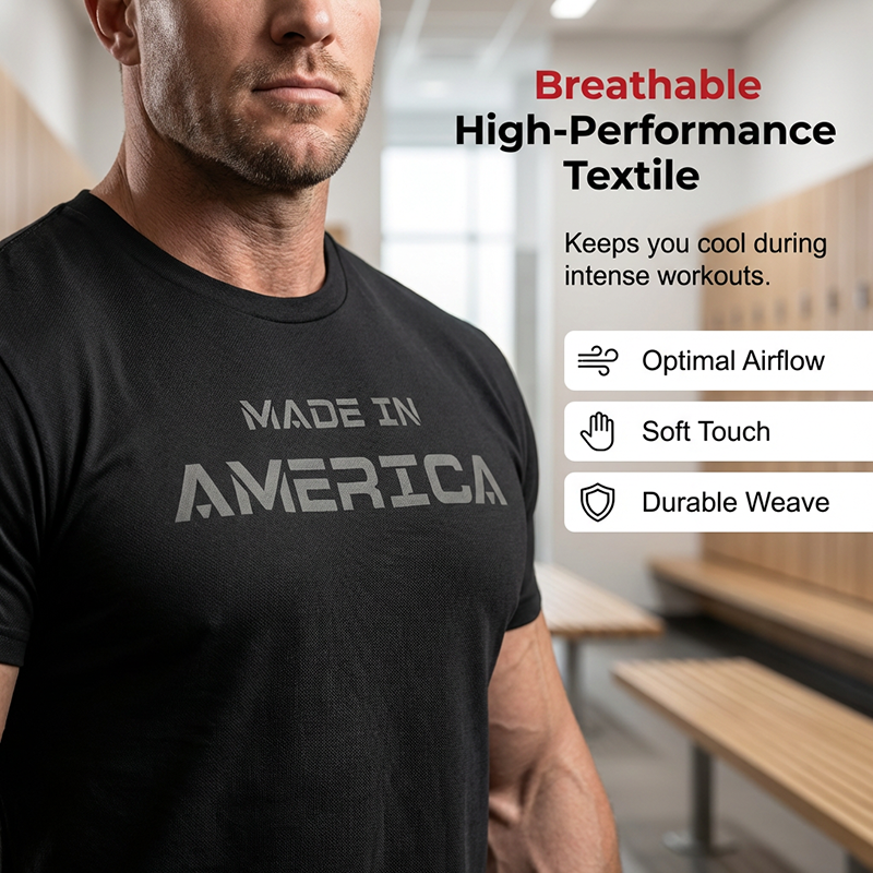 Gluschwein - 👕🏃 Herren Rundhals-T-Shirt Athletic Fit – Atmungsaktive Baumwolle, Bewegungsfreiheit & Feuchtigkeitsableitung Für Optimalen Komfort ✨