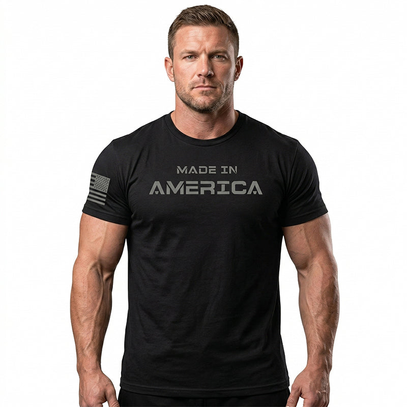Gluschwein - 👕🏃 Herren Rundhals-T-Shirt Athletic Fit – Atmungsaktive Baumwolle, Bewegungsfreiheit & Feuchtigkeitsableitung Für Optimalen Komfort ✨