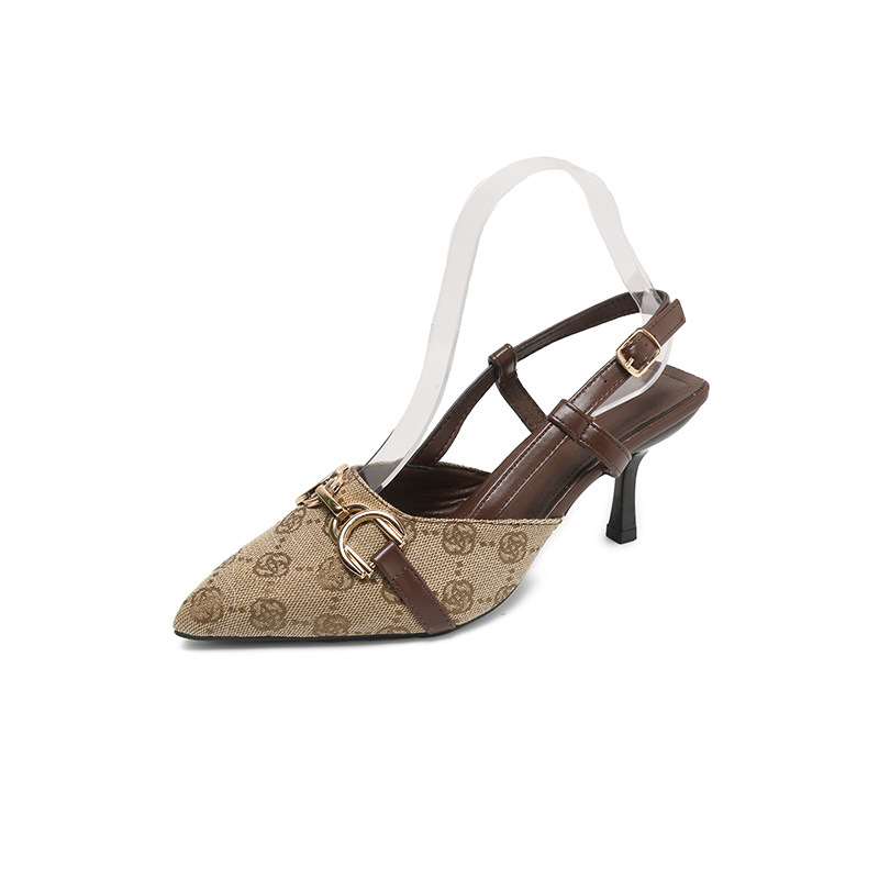 ⏰ 50% Rabatt! Retro-High Heels mit Pferdegebiss – spitz, bedruckt, Stiletto – für einen Hauch französischer Eleganz 💫👠
