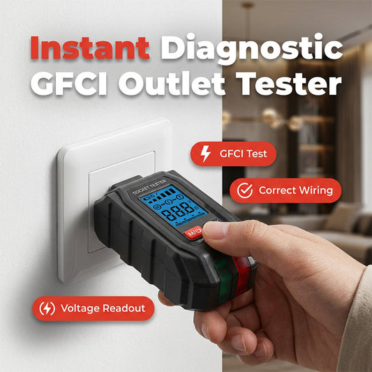 Gluschwein - Multifunctional Digital GFCI Outlet Tester