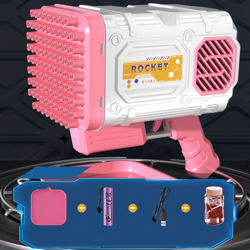 🔥Solange der Vorrat reicht 40 % Rabatt!🎉Kreative automatische Mehrloch-Seifenblasenmaschine