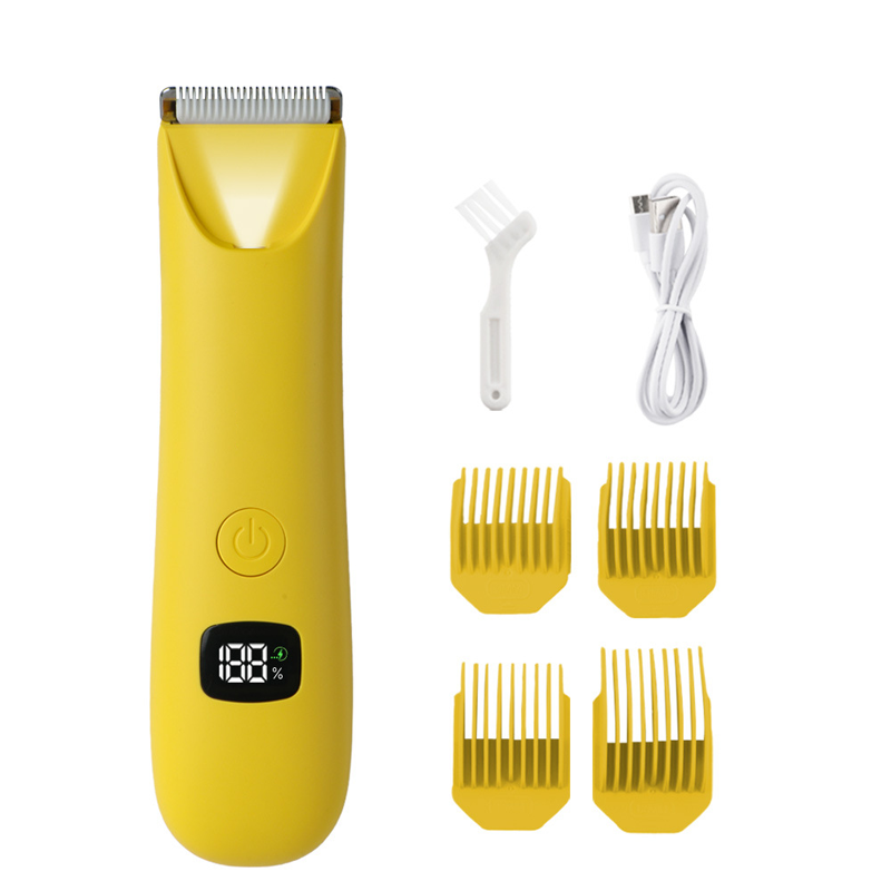 Gluschwein - 🧔 Wiederaufladbarer Körperrasierer für Männer | Für die Nass- und Trockenrasur ✨
