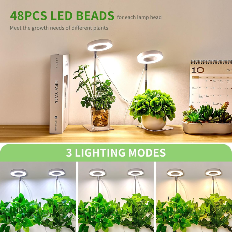 Gluschwein - 🔥Solange der Vorrat reicht 40 % Rabatt!🎉LED-Engelsring-Pflanzenwachstumslampe