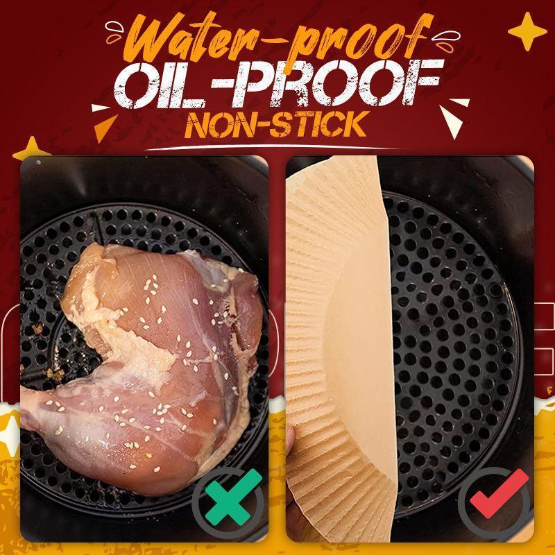 🔥Solange der Vorrat reicht 40 % Rabatt!🎉Heißluftfritteuse  Einwegpapier Einlage