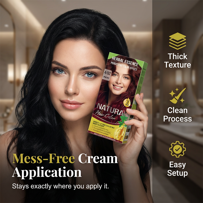 Herbal Essence Haarfarben-Set für dauerhafte Färbung