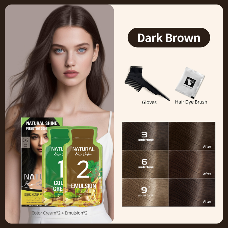 Herbal Essence Haarfarben-Set für dauerhafte Färbung