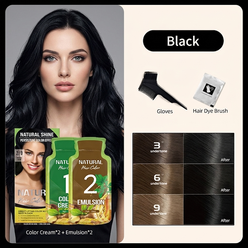 Herbal Essence Haarfarben-Set für dauerhafte Färbung