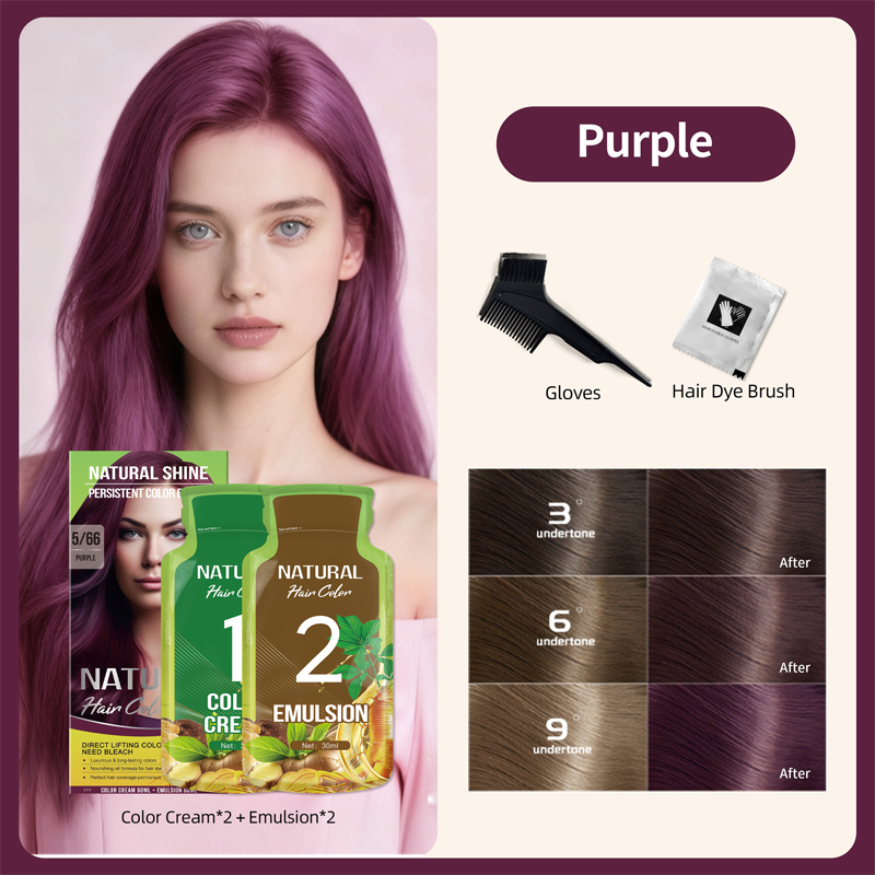 Herbal Essence Haarfarben-Set für dauerhafte Färbung