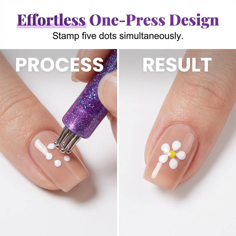 Gluschwein - DIY-Nailart-Stift für Blumenmotive