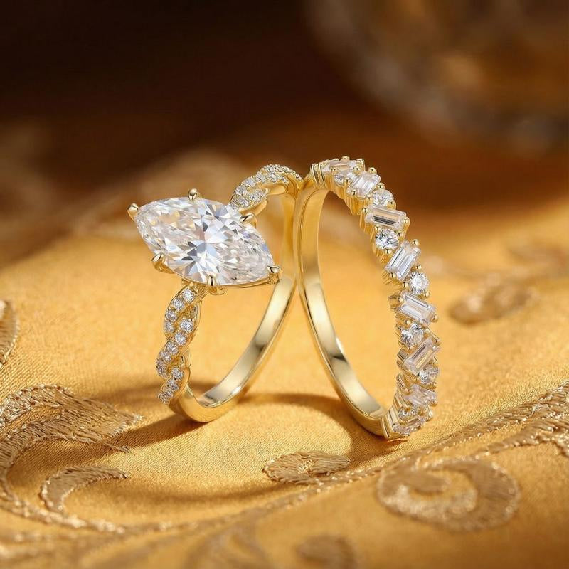 🔥Solange der Vorrat reicht 40 % Rabatt!🎉Eleganter Ring mit funkelnden Zirkonia-Steinen