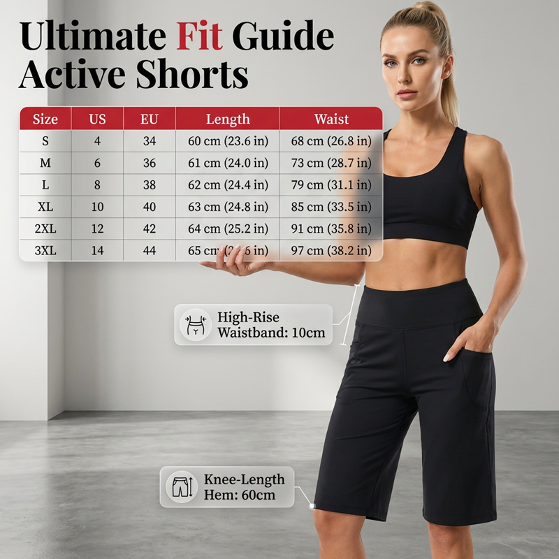 ⏰Letzter Tag im Angebot: 49% Rabatt! 🔥👖 Damen-Yoga-Shorts mit hohem Bund und Taschen