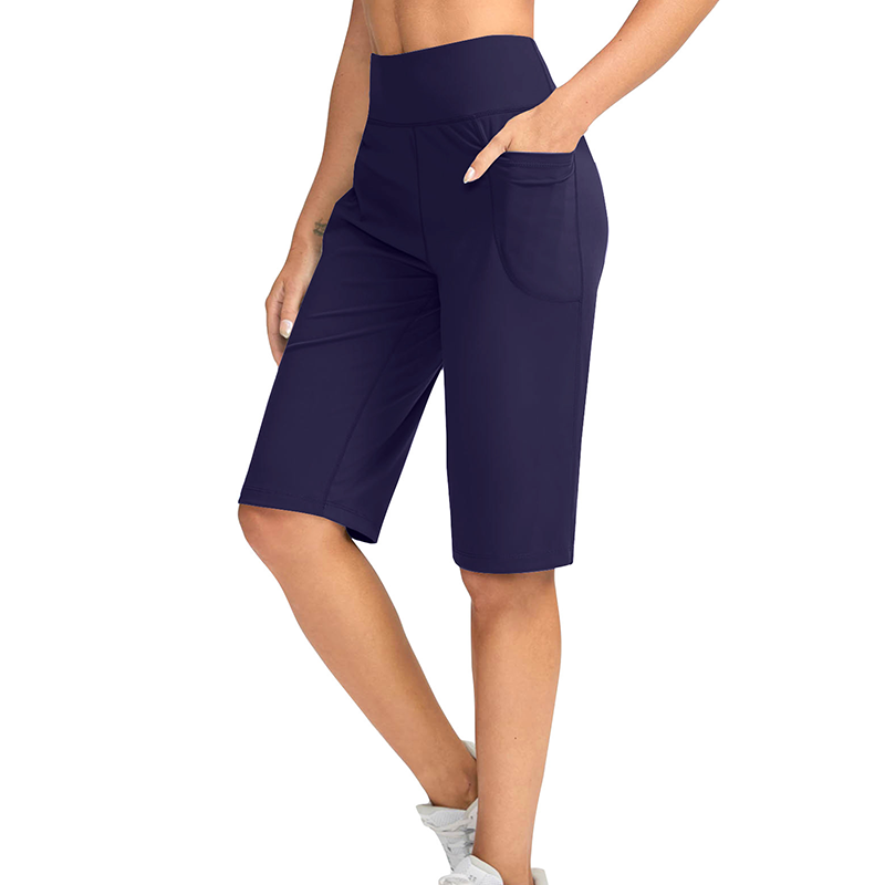 ⏰Letzter Tag im Angebot: 49% Rabatt! 🔥👖 Damen-Yoga-Shorts mit hohem Bund und Taschen