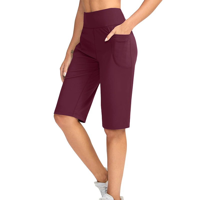 ⏰Letzter Tag im Angebot: 49% Rabatt! 🔥👖 Damen-Yoga-Shorts mit hohem Bund und Taschen