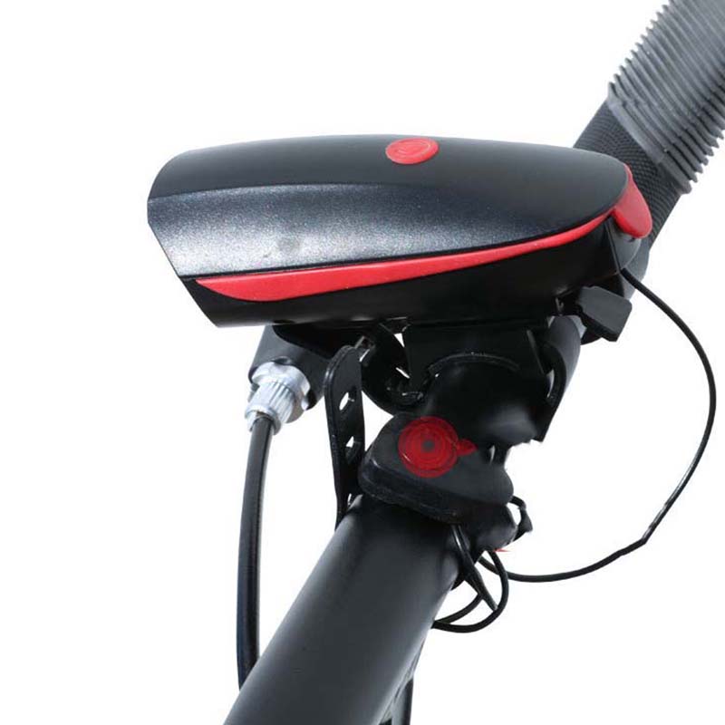 Gluschwein - 2 in 1 Clacson e Luce per Bici Ricaricabile