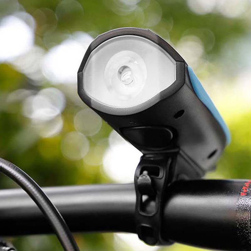 Gluschwein - 2 in 1 Clacson e Luce per Bici Ricaricabile