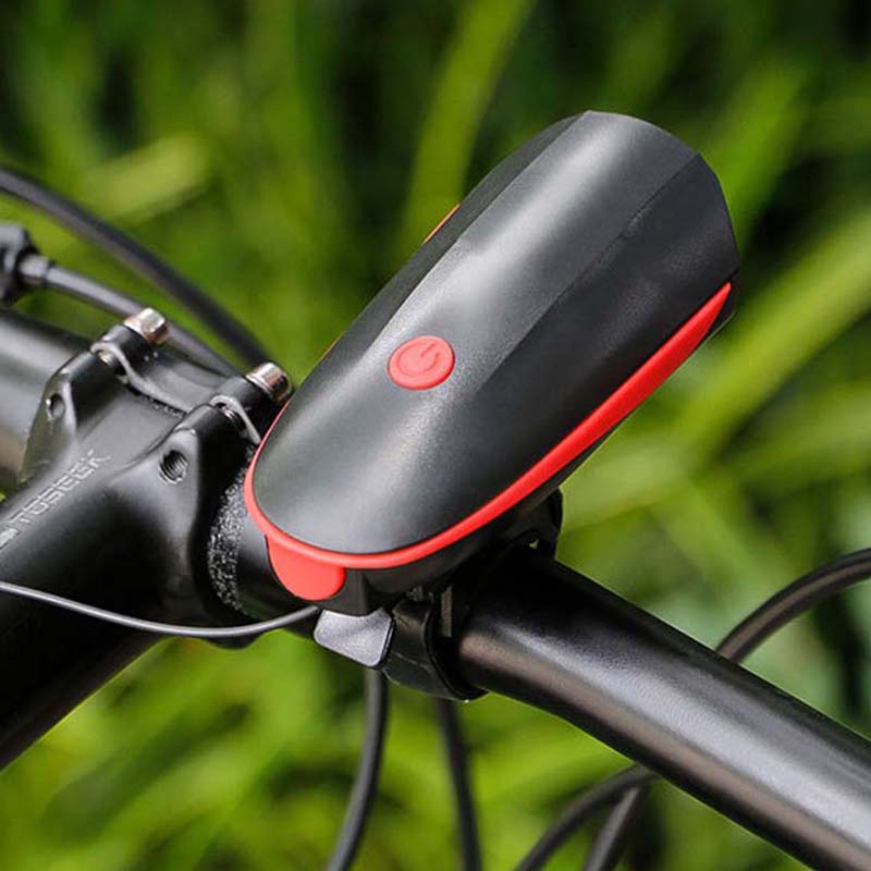 Gluschwein - 2 in 1 Clacson e Luce per Bici Ricaricabile