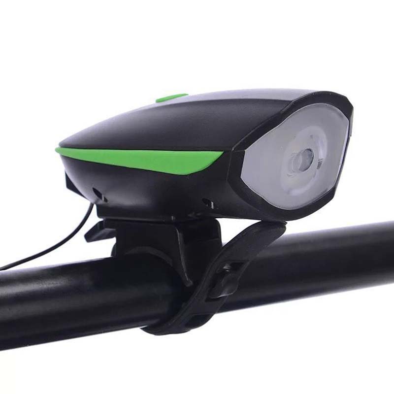Gluschwein - 2 in 1 Clacson e Luce per Bici Ricaricabile