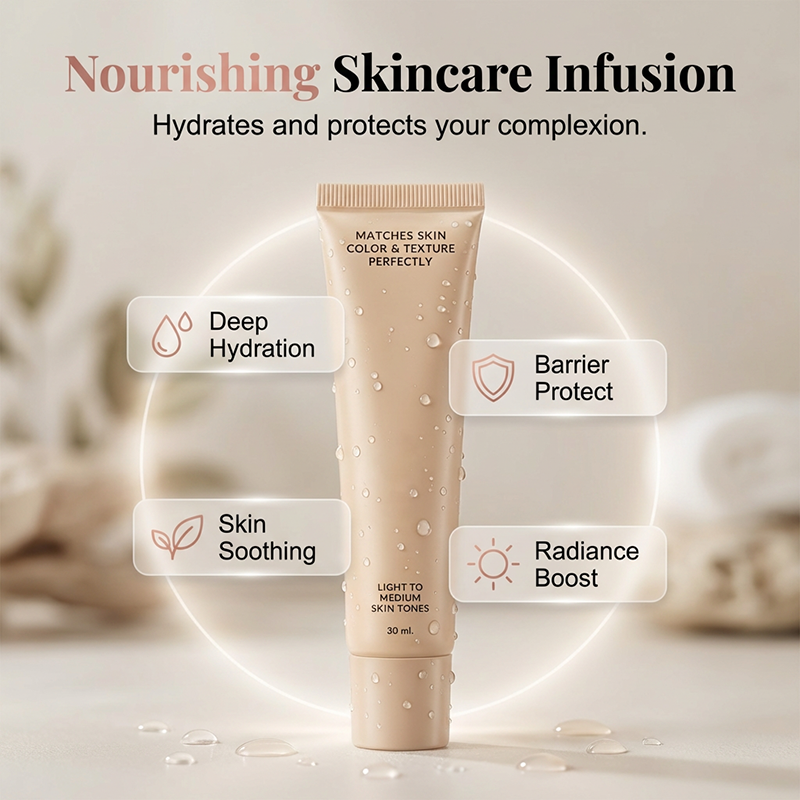 🔥Solange der Vorrat reicht 40 % Rabatt!🎉Flawless Finish Hautpflege-Foundation