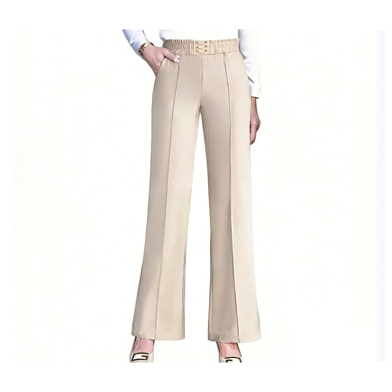 ⏳Limitiertes 50 % Rabatt⏰Damenhose mit hoher Taille und weitem Bein👖
