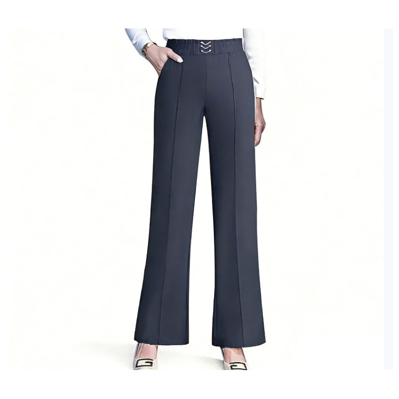 ⏳Limitiertes 50 % Rabatt⏰Damenhose mit hoher Taille und weitem Bein👖