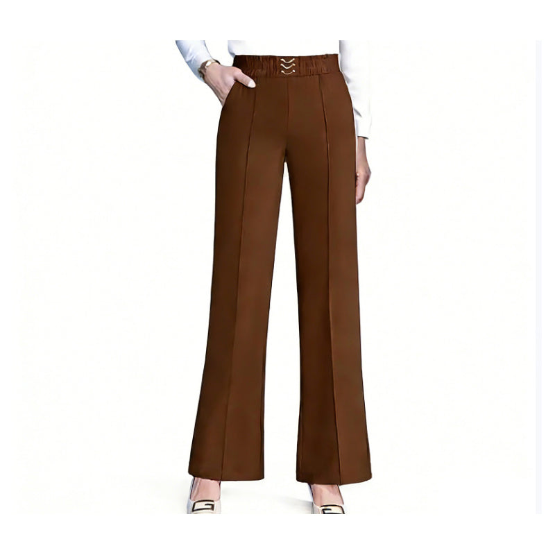 ⏳Limitiertes 50 % Rabatt⏰Damenhose mit hoher Taille und weitem Bein👖