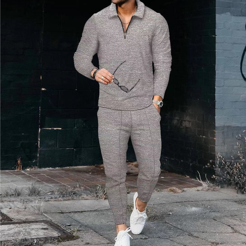 Gluschwein - Herren Freizeit-Pullover und Hosen-Set