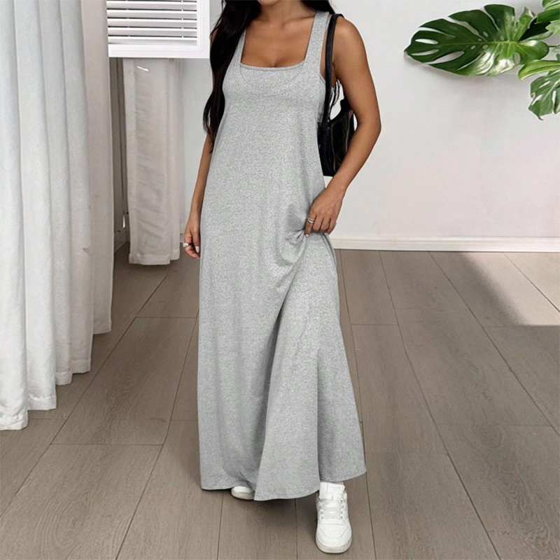 Gluschwein - Zweiteiliges Tank-Maxikleid mit seitlichen Cut-outs