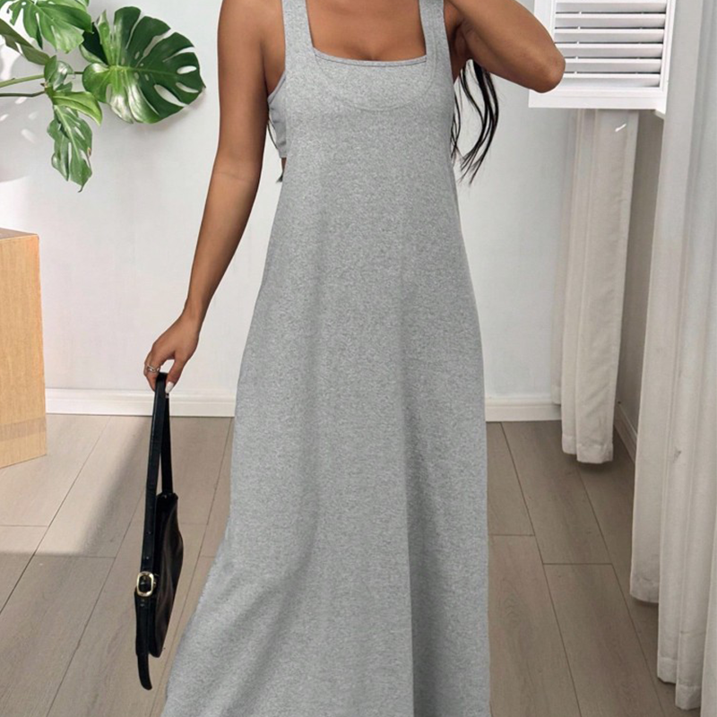 Gluschwein - Zweiteiliges Tank-Maxikleid mit seitlichen Cut-outs