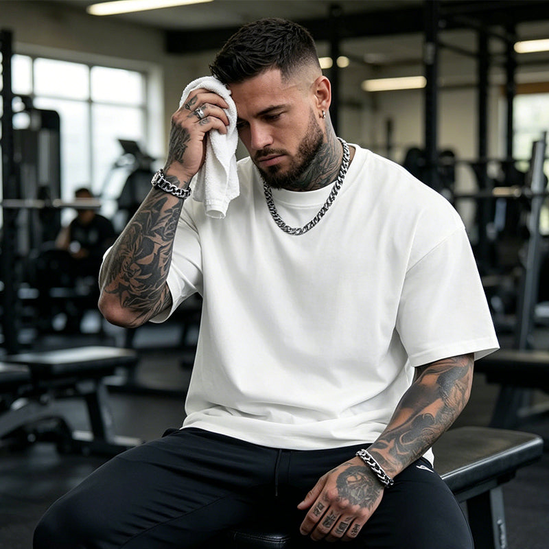 👕 50% RABATT! 🌿 Herren Relaxed Fit Rundhals-T-Shirt – Atmungsaktive Baumwolle, Bequeme Passform & Perfekt Für Den Täglichen Gebrauch 🏠