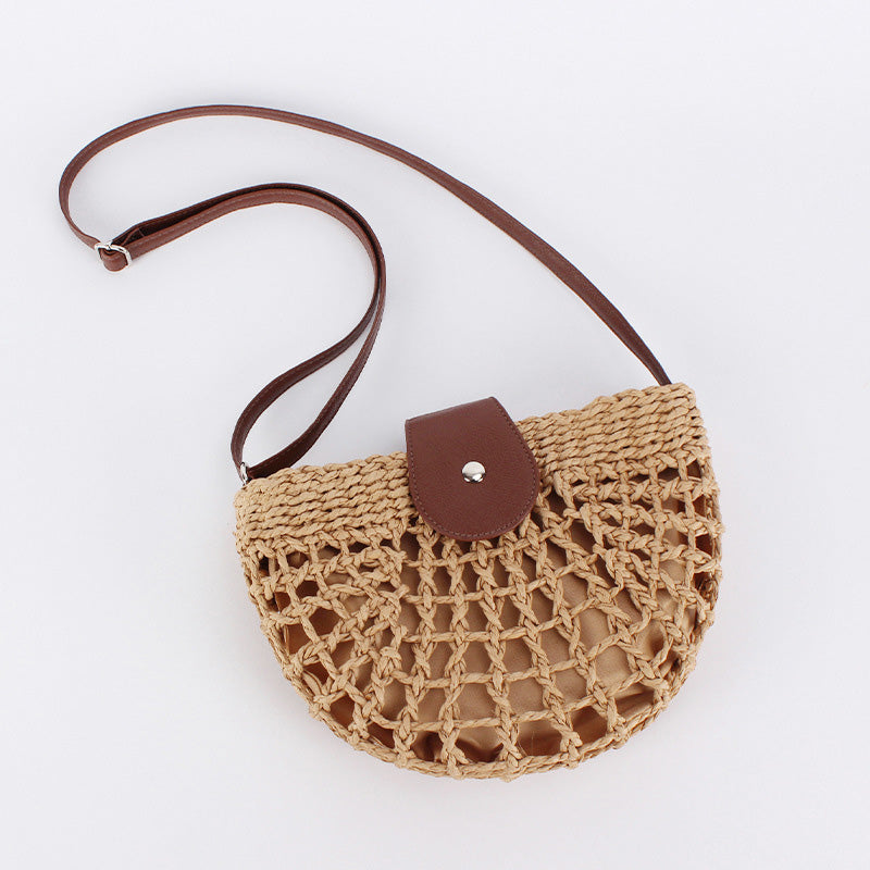 🌿🔥 NACHHALTIG & STILVOLL: -50% 👜 Damen Umhängetasche gewebt – leicht, langlebig & perfekt für jeden Sommertag 🌞✨