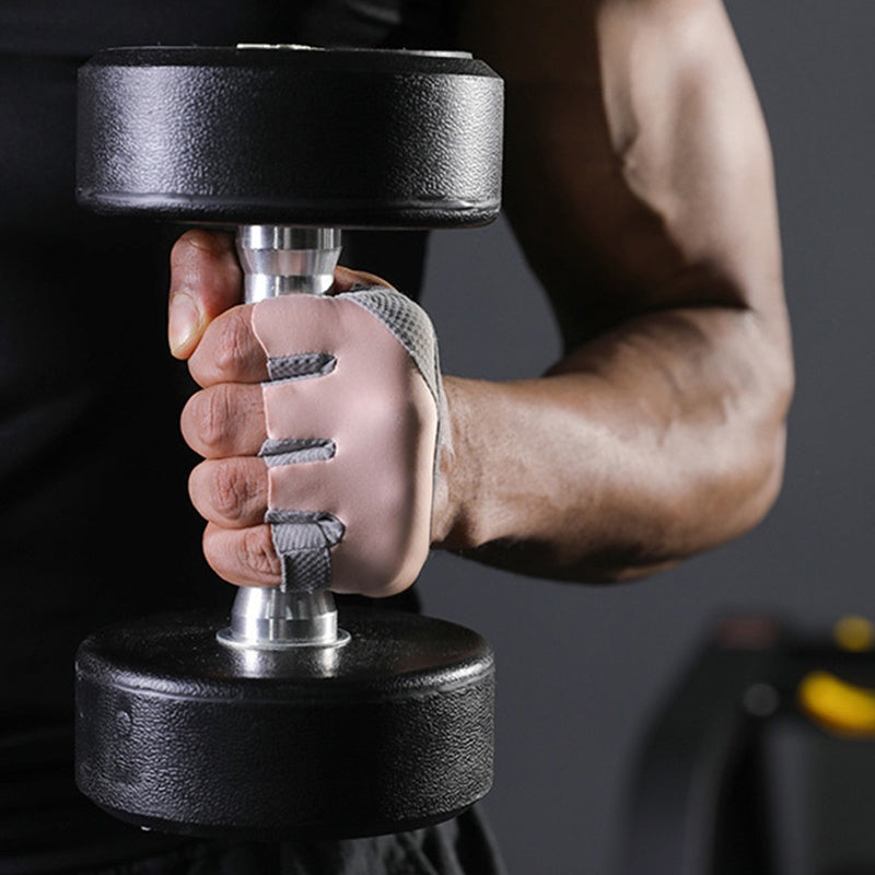 Gluschwein - Rutschfeste, atmungsaktive Halbfinger-Trainingshandschuhe – ideal für Fitness, Gewichtheben & Crossfit – bequem & griffsicher🏋️‍♂️💪
