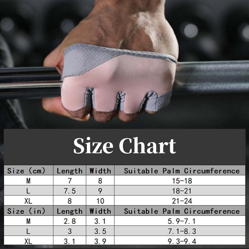 Gluschwein - Rutschfeste, atmungsaktive Halbfinger-Trainingshandschuhe – ideal für Fitness, Gewichtheben & Crossfit – bequem & griffsicher🏋️‍♂️💪