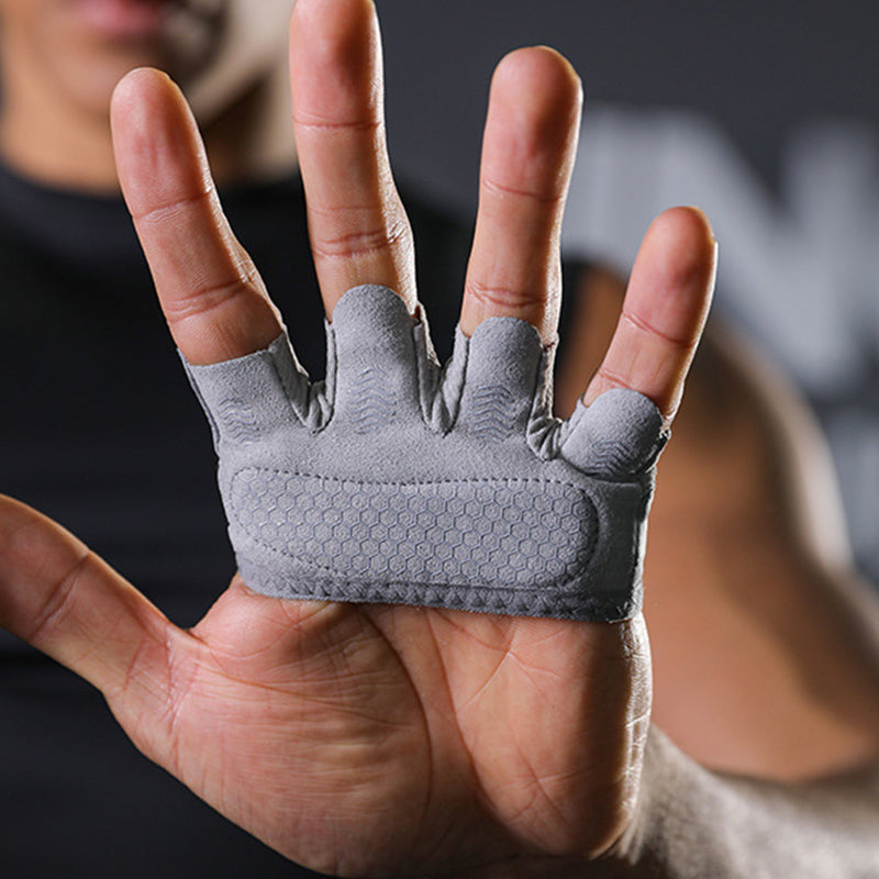 Gluschwein - Rutschfeste, atmungsaktive Halbfinger-Trainingshandschuhe – ideal für Fitness, Gewichtheben & Crossfit – bequem & griffsicher🏋️‍♂️💪