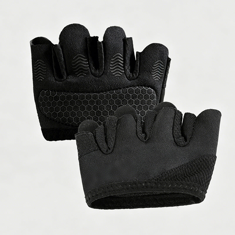 Gluschwein - Rutschfeste, atmungsaktive Halbfinger-Trainingshandschuhe – ideal für Fitness, Gewichtheben & Crossfit – bequem & griffsicher🏋️‍♂️💪