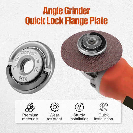 Gluschwein - Angle Grinder Quick Lock Flange Plate