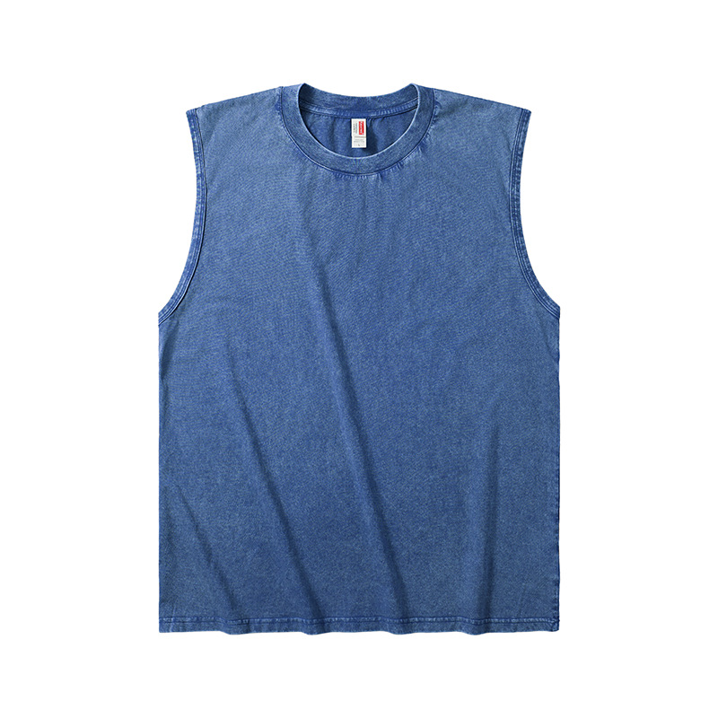 👕 50% RABATT! 🔥 Herren Vintage-gewaschenes Ärmelloses Tank Top – Atmungsaktiv, Leicht & Perfekt Für Einen Lässigen Sommerlook Oder Das Fitnessstudio 💪