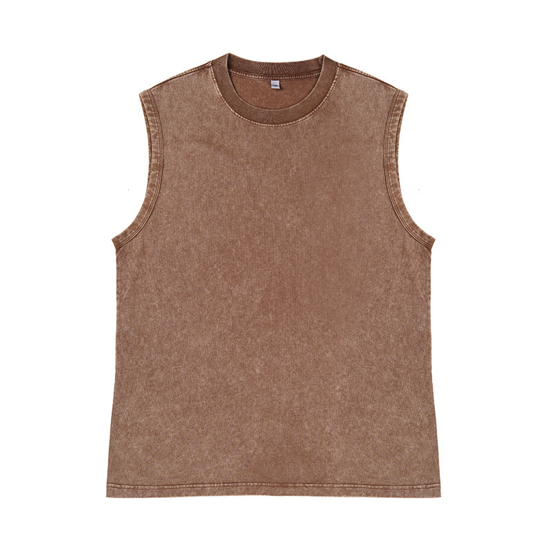 👕 50% RABATT! 🔥 Herren Vintage-gewaschenes Ärmelloses Tank Top – Atmungsaktiv, Leicht & Perfekt Für Einen Lässigen Sommerlook Oder Das Fitnessstudio 💪