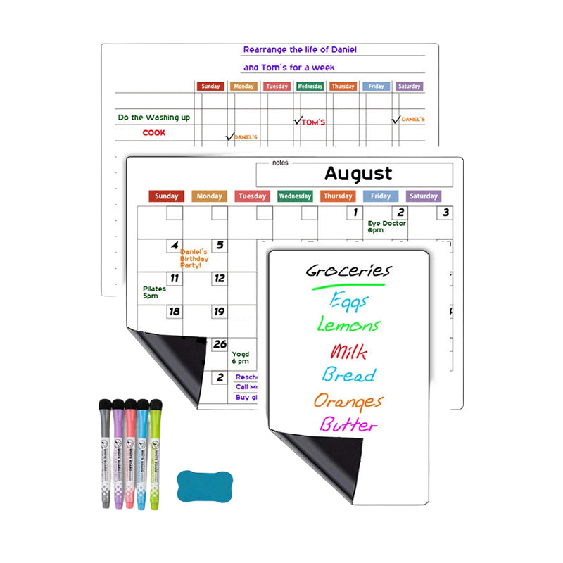 💡Magnetische Whiteboard-Marker mit Radiererkappe✏️Schreiben und Löschen sind bequemer.