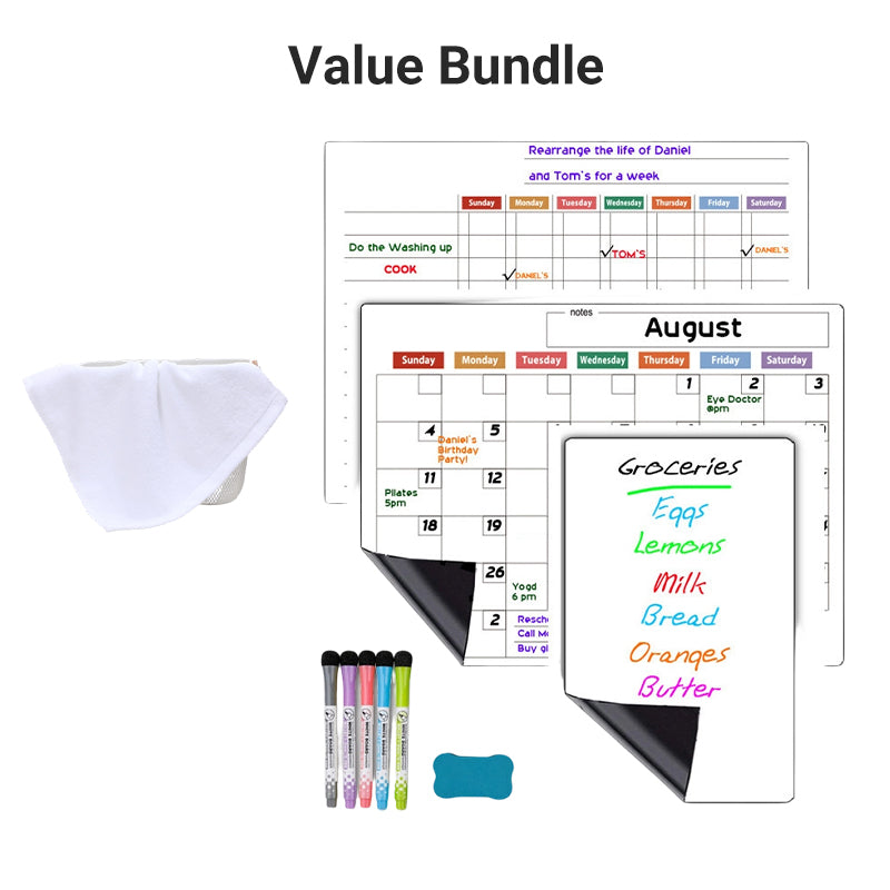 💡Magnetische Whiteboard-Marker mit Radiererkappe✏️Schreiben und Löschen sind bequemer.