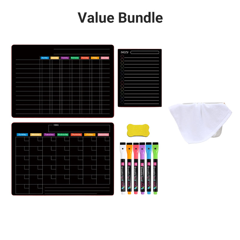 💡Magnetische Whiteboard-Marker mit Radiererkappe✏️Schreiben und Löschen sind bequemer.
