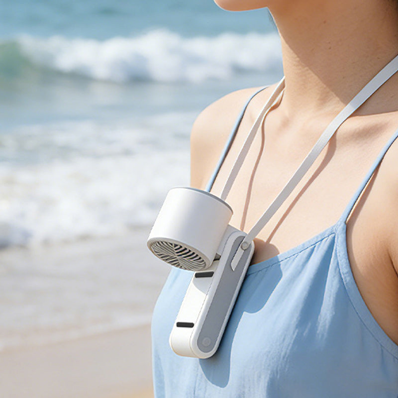 ❄️Faltbarer Handventilator mit Kühlplatte🌬️ Bleib jederzeit und überall kühl🌞