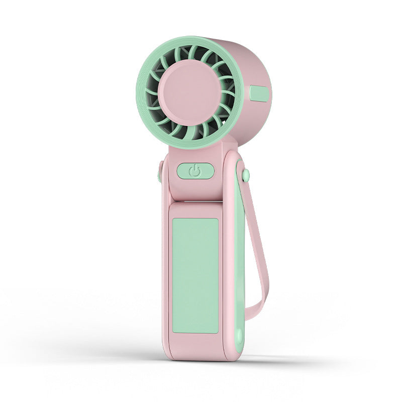 ❄️Faltbarer Handventilator mit Kühlplatte🌬️ Bleib jederzeit und überall kühl🌞