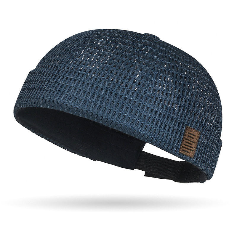 🔥 50% RABATT! 👒 Retro Brimless Cap – Atmungsaktives Mesh, Verstellbar, Ultra-Leicht 🌞